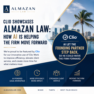 Clio Features Almazan Law’s AI-Powered Legal Innovation